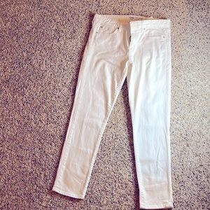Gap girlfriend jeans white